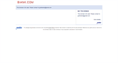 Desktop Screenshot of biank.com